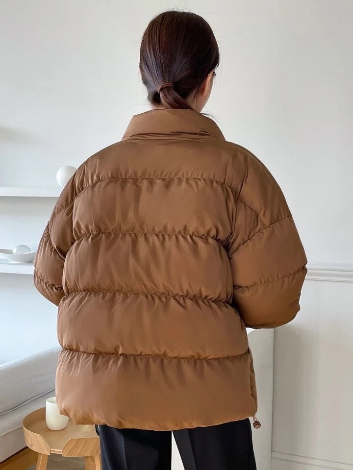 Brown Puffer Jacket