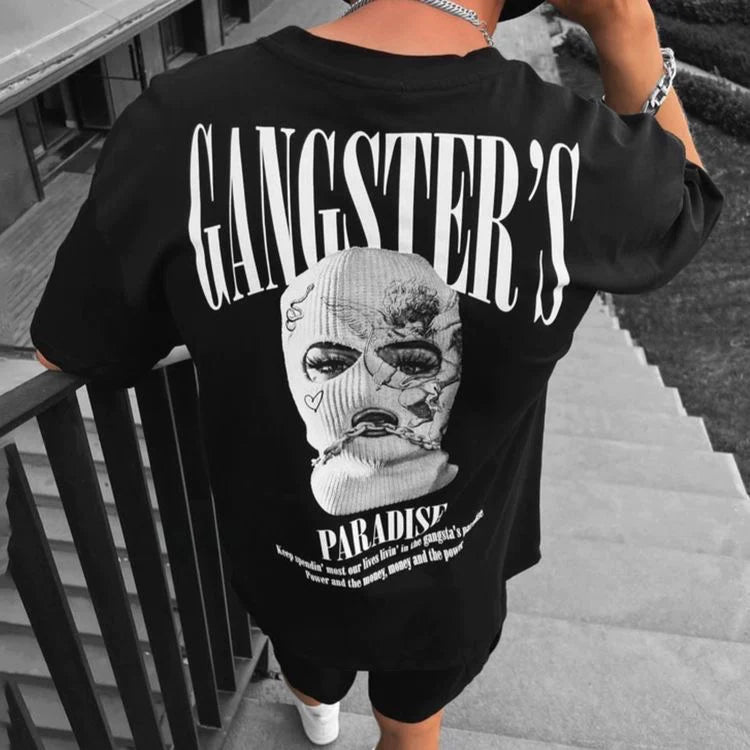 Gangster Drop Shoulder T-shirt