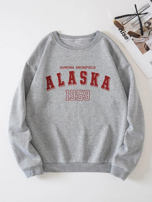 Alaska Letter Sweatshirt