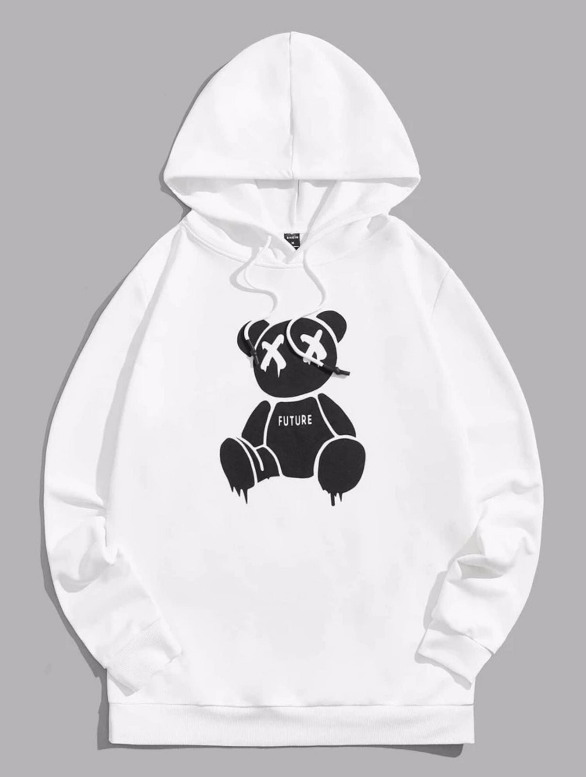 Bear Printed Hoodie
