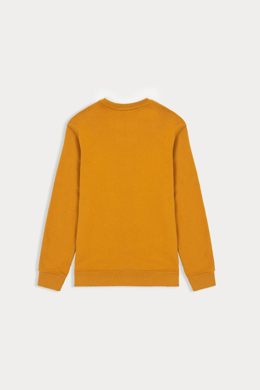 Mustard Plain Sweatshirt