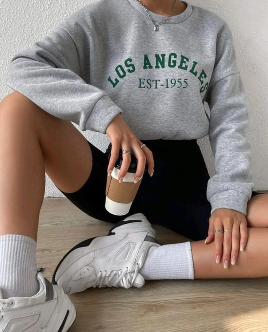 Los Angeles Cropped Sweatshirt